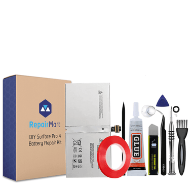 Microsoft Surface Pro 4 Compatible With Battery Replacement Assembly + Repair Kit